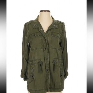 Olive Green Utility Jacket